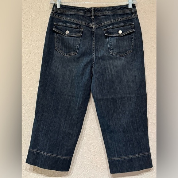 Chico’s Platinum Women’s Capri Jeans Chico’s Size 2, US 12 - Picture 5 of 9
